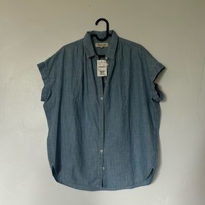 Denim color Madewell Top